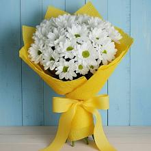 Букет цветов из:  Хризантемы #REPLACE_PRED# Снежинске