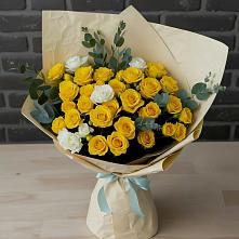 Букет цветов из:  Розы #REPLACE_PRED# Снежинске