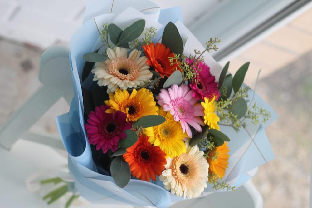 Букет цветов из: Герберы в Снежинске