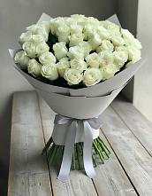 Букет 35 Белых роз в Снежинске