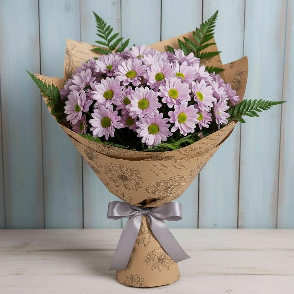 Букет цветов из: Хризантемы в Снежинске