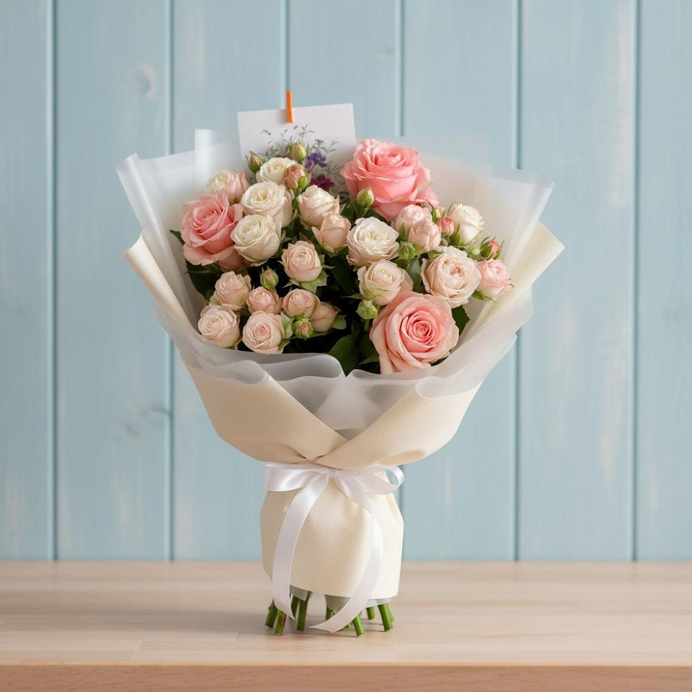 Букет цветов из: Розы в Снежинске