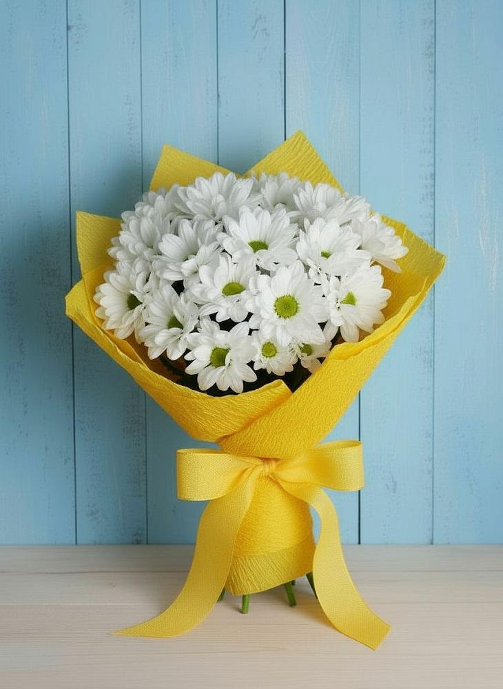 Букет цветов из: Хризантемы в Снежинске