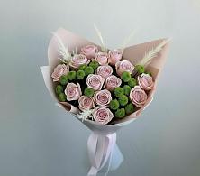 Букет цветов из:  Розы и Хризантемы в Снежинске