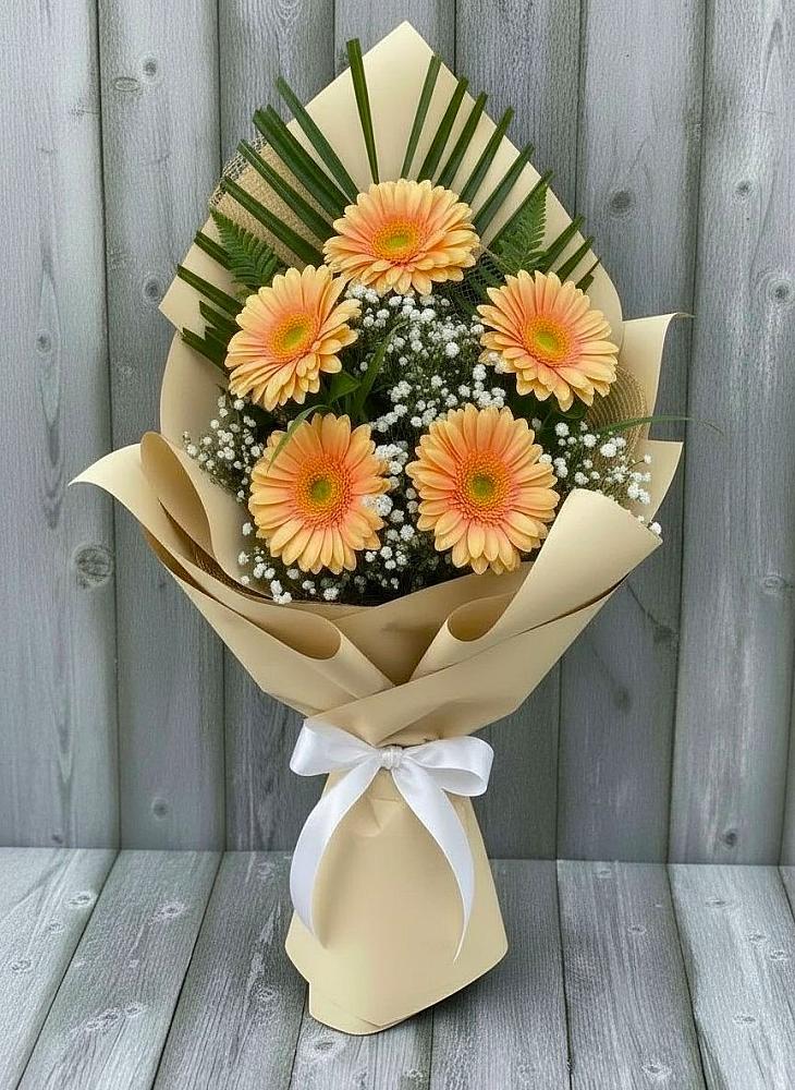 Букет цветов из: Герберы в Снежинске