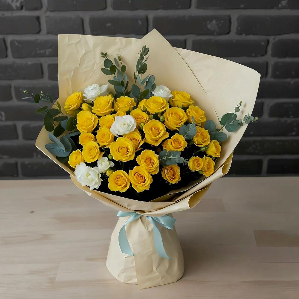 Букет цветов из: Розы в Снежинске