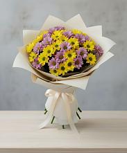 Букет цветов из:  Хризантемы в Снежинске