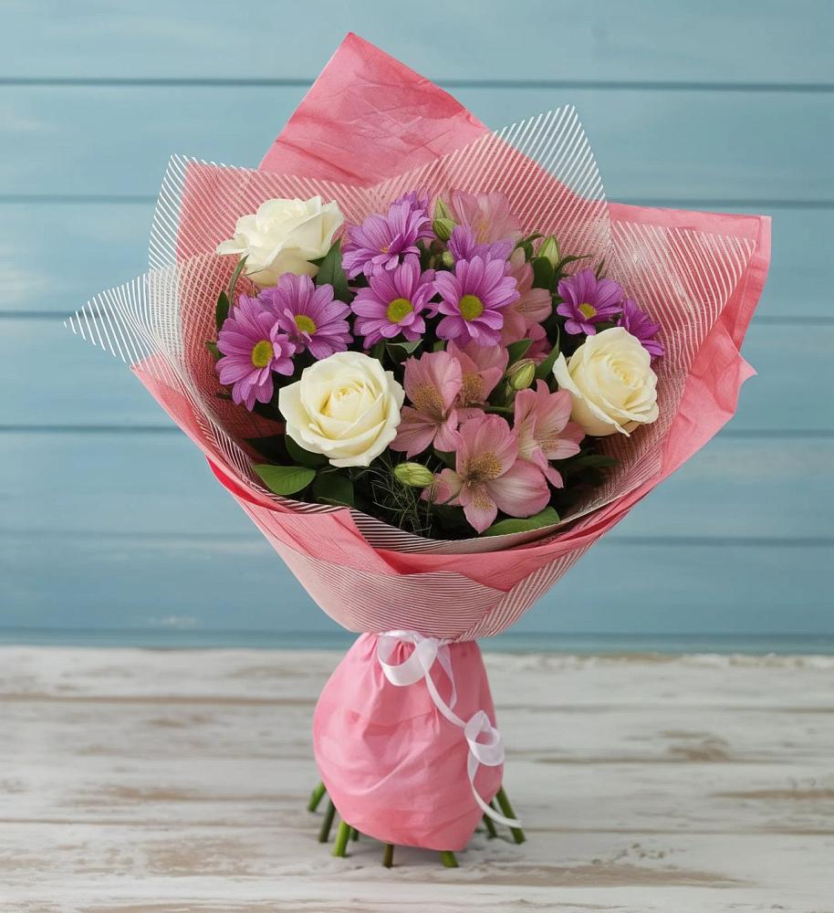 Букет цветов из: Герберы в Снежинске