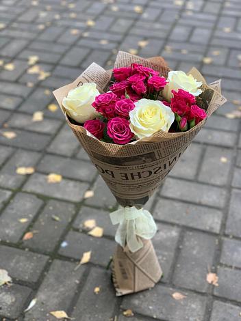 Букет цветов из: Розы в Снежинске