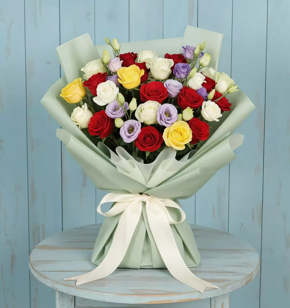 Букет цветов из: Розы в Снежинске