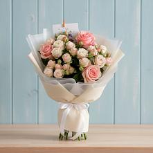 Букет цветов из:  Розы в Снежинске